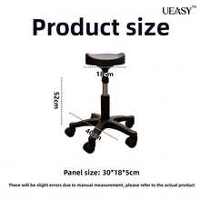 Premium Memory Leather & Sturdy Stainless Steel Build The F7 Pedicure Foot Rest Features A Soft, Skin-Friendly Memory Leather Cushion For Comfortable Leg Support, Paired With A Durable Stainless Steel Frame For Long-Lasting Use. - Black - View 9