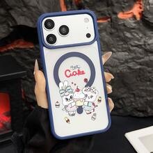 マグネット式黄ばみ防止 | 高級感あふれる2in1アクリルマグネット式スマホケース！スタイリッシュで手触りも良く、実用的な保護機能とマグネット式・耐衝撃設計を融合させた、高級感あふれるケースです。 ケーキうさぎネコミニケーキチェリーケース  11  17e 手机壳  17e 手机壳 家族、恋人、友人、そして子供たちへのプレゼントに最適です。  12 Pro Max/17/15/14/15 Pro Max/13/16 Pro Max/Apple  Air/16e/ 13 pro/16 Pro/17 Pro/16/14 Pro Max/17e/15 Pro/12/12 Pro/14 Plus/15 Plus/13 Pro Max/11 Pro/14 Pro/16 Plus/17 Pro Max/11 Pro Max - ブルー - チェックする 34