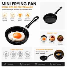 1pc Small Non-Stick Pan, Easy To Clean, Suitable For Frying Eggs, Compatible With Induction Cooktop And Gas Stove, Suitable For Any Meal Throughout The Day, Suitable For Home Kitchen And Camping, Space-Saving Cooking Tool - View 14