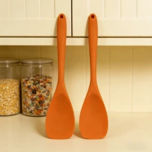 Duck Tongue Spatula Set, Non-Stick Pancake Flipper, Batter Scraper, Heat-Resistant, Anti-Scald, Hanging Hole, Multi-Color - Multicolor - View 24