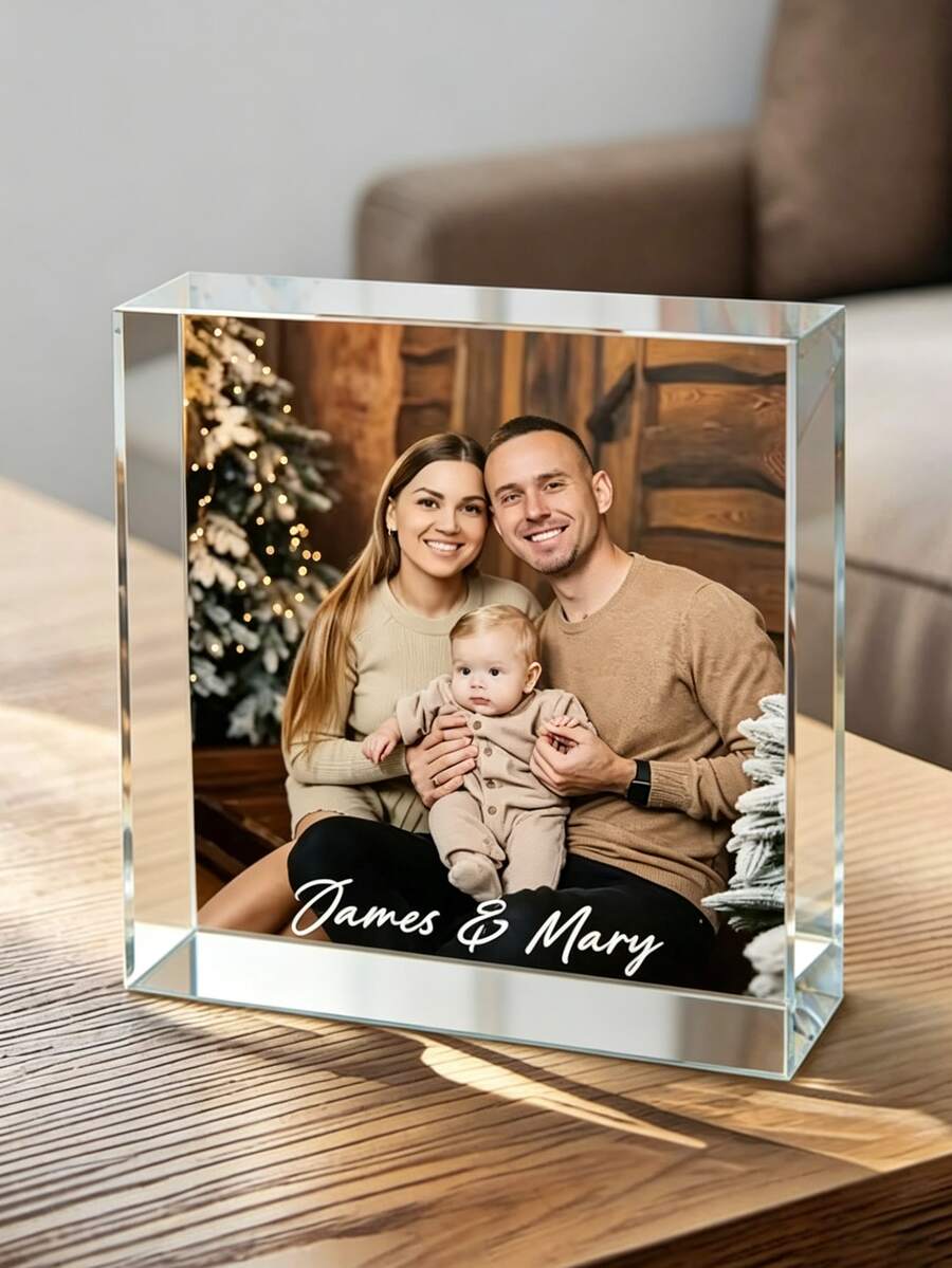 1 Khung ảnh acrylic tùy chỉnh, Khung ảnh cá nhân hóa, Quà tặng ảnh, Món quà lý tưởng cho mẹ, Thích hợp cho đám cưới, kỷ niệm, ảnh gia đình, trang trí phòng ngủ và phòng khách, trang trí nhà cửa, Ngày Valentine, Chất lượng cao, Tùy chỉnh thời trang, Độc đáo, Món quà lý tưởng cho bạn trai/bạn gái, Thích hợp cho Ngày Valentine, Kỷ niệm, Đám cưới, Ngày của Mẹ, Sinh nhật, Ngày lễ, Ngày của Cha, Lễ tốt nghiệp, Tân gia, Phòng khách, Trang trí nhà cửa - Nhiều màu - Xem 1