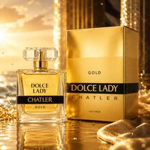 EverlyX Dolce Lady Gold Chatler Apă de Parfum 100ml pentru Femei - Un Parfum Elegant și Sofisticat cu Note Florale și Fructate, Învăluit în Atuuri Aurii Luxoase - Ideal Pentru a-ți Sublinia Feminitatea în Orice Ocazie - ✅ Livrare în Spania în 24/48 de Ore - 100 ml - Vizualizare 1
