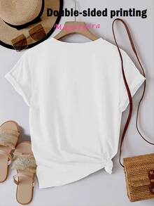 Oversize Extra grande MGY Camiseta de algodón suave para mujeres con diseño mexicano de rosas de la Virgen de Guadalupe. Regalo ideal para fiel y a la moda. Camiseta de Moda de Manga Corta y Cuello Redondo, Casual Perfecta para Todas las Estaciones, S M L XL - Negro - Ver 7