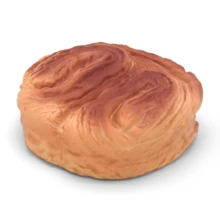 Nouveau jouet squishy Kiibru Danish Pastry (Jumbo), jouet de pression réaliste géant de pain danois surdimensionné à rebond lent, jouet sensoriel anti-stress, cadeau parfait pour l'anniversaire, les vacances - Multicolore - Voir 3