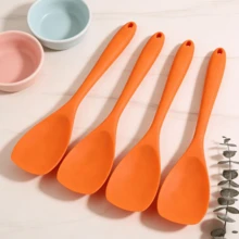 Duck Tongue Spatula Set, Non-Stick Pancake Flipper, Batter Scraper, Heat-Resistant, Anti-Scald, Hanging Hole, Multi-Color - Multicolor - View 18