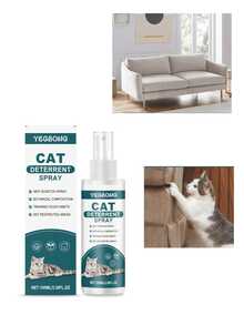 100ml Cat Repellent Spray, Used To Repel Cats And Prevent Them From Going To Bed, Urinating And Biting Furniture; A Bitter Training Spray Specially Designed For Pets Used In Restricted Areas Aims To Prevent Unnecessary Scratching And Biting Behavior Of Cats. - 100ml - View 4