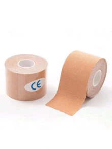 Elastic Chest Tape, Prevents Breast Bulging, Lifts And Firms Bust, Invisible Design - For Women's Bras And Bra Accessories - Apricot - View 2