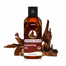 100ml Sandalwood Essential Oil, Made With Pure Sandalwood Oil, Suitable For Aromatherapy, Humidifier, Car Diffuser, Diffuser, Candle Making, Air Purification, Air Freshening, Valentine's Day, Wedding Supplies - Sandalwood Essential Oil - View 1