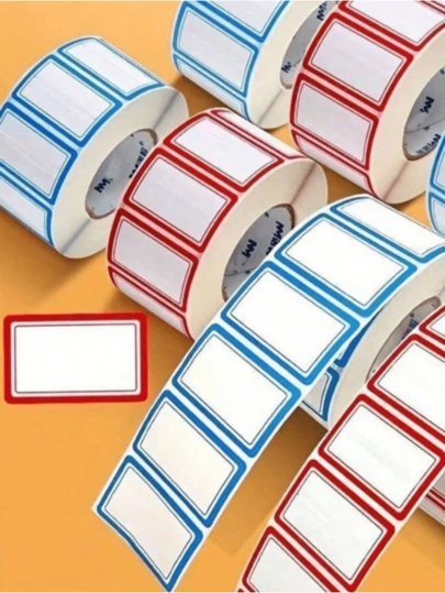 500/1000 Nhãn dán, Không để lại cặn, Chống thấm nước và dầu mỡ - Thích hợp cho tủ lạnh, tủ đông, tủ đựng thực phẩm và sắp xếp nhà bếp - Hoàn hảo cho hộp đựng thực phẩm, lọ, chuẩn bị bữa ăn, Nhãn dán (1000 miếng), Nhãn dán tủ đựng thực phẩm, Thiết kế tối giản, Chất liệu chống dầu mỡ, Gia đình bận rộn, Nhãn dán cảm ơn, Nhãn dán sinh nhật, Nhãn dán quà tặng, Nhãn dán.