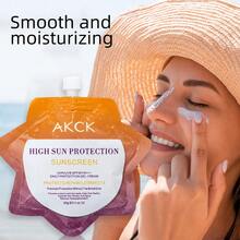 1 chai/50g Kem chống nắng làm trắng da, kem bảo vệ da mùa hè, chỉ số chống nắng cao SPF50 PA+++, chống tia UV, dưỡng ẩm lâu dài, nuôi dưỡng da, bảo vệ da khỏi cháy nắng và tăng sắc tố, giảm nếp nhăn, mỏng nhẹ không gây nhờn rít, thích hợp sử dụng hàng ngày, tiện lợi khi đi du lịch. - Nhiều màu - Xem 3