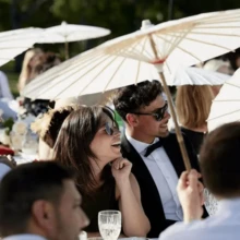 2/1 pièce - 80/60/40 cm Parasol en papier, Parasol de mariage DIY vierge, Parasol. Parasol de mariage, Faveurs de fête de mariage, Décorations de table. Pour diverses fêtes de festival/Décoration de mariage de la mariée, Décoration de demoiselle d'honneur, Cadeau, Accessoires de photographie de mariage, Traditionnel - Blanc - Voir 5