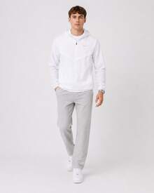 Áo khoác dài tay raglan có mũ trùm đầu, khóa kéo, chống thấm nước Nike Stride Repel dành cho nam, màu trắng. - trắng - Xem 5