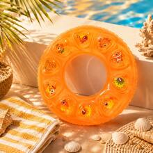 Anillos inflables para nadar, anillos inflables de PVC, flotadores de axila neutros, incluyendo verde, con forma de rosquilla, adecuados para deportes acuáticos de verano, fiestas en la piscina, fiestas en la playa, piscinas, playas y anillos de natación para vacaciones de verano - Añade un flotador con colchón de aire. - Ver 9