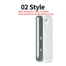 Protective Storage Case Compatible With Apple Pencil 1/2 Generation Stylus Pen Cover Portable Travel Storage Box Anti-Drop Pen Accessor - Multicolor - View 4