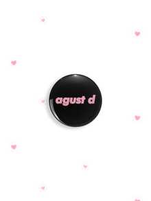 1/6pcs 4.4cm Gold Agust Days Safety Pin Badge, D-DAY Button Brooch, Clothing Bag Backpack Decoration Pin, Perfect Gift For ARMY Fans - Multicolor - View 7