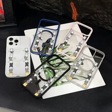 マグネット式黄ばみ防止 | 高級感あふれる2in1アクリルマグネット式スマホケース！スタイリッシュで手触りも良く、実用的な保護機能とマグネット式・耐衝撃設計を融合させた、高級感あふれるケースです。 猫可愛い積み木魚ペタンコケース  11  17e 手机壳  17e 手机壳 家族、恋人、友人、そして子供たちへのプレゼントに最適です。  16e/16 Plus/16 Pro/11 Pro Max/17/12 Pro/14 Pro/16/15 Pro Max/Apple  Air/17 Pro/17e/16 Pro Max/ 13 pro/12 Pro Max/14 Plus/15/13/15 Pro/15 Plus/17 Pro Max/14 Pro Max/14/12/11 Pro/13 Pro Max - グレー - チェックする 3