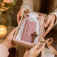 Bộ 16 bút bi in hình Thánh giá Chúa Giê-su và câu Kinh Thánh, kèm thiệp chúc mừng và túi lưới, đồ dùng cầu nguyện Cơ đốc giáo, quà tặng kỷ niệm tôn giáo, đồ dùng nhà thờ, quà tặng Phục Sinh, phụ kiện bàn làm việc, đồ dùng văn phòng và trường học. - Thập tự giá Kinh Thánh - Xem 3