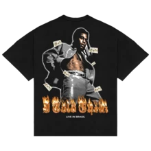 Lös passform tryckt vardags-T-shirt Streetwear-kläder T-shirts Dam sommarblusar Dam sweatshirts Dam kortärmade T-shirts Dam strandkläder  dam - Svart - Visa 1