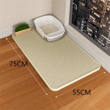 1 tấm lót khay vệ sinh cho mèo chống bám bẩn hiệu quả cao, thiết kế lọc hai lớp bảo vệ bàn chân mèo, chống thấm nước và bụi bẩn, dễ dàng giặt sạch, sản phẩm lý tưởng giúp giữ sàn nhà sạch sẽ và gọn gàng, nhiều kích cỡ phù hợp với nhiều loại khay vệ sinh khác nhau. - Nhiều màu - Xem 15