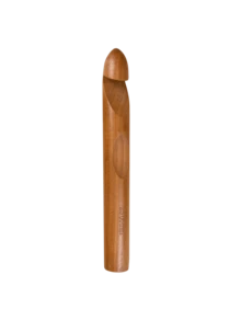 1 chiếc kim móc hình trụ lớn / Kim móc len dày kiểu Iceland / Kim móc len siêu dày / Kim móc carbon / Kim móc tre trắng 15mm-20mm-25mm - Móc len đính hạt lớn - Xem 10