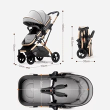 Baby Strollers - 회색 - 보기 2