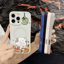マグネット式黄ばみ防止 | 高級感あふれる2in1アクリルマグネット式スマホケース！スタイリッシュで手触りも良く、実用的な保護機能とマグネット式・耐衝撃設計を融合させた、高級感あふれるケースです。 ハムスターピーマン果物野菜ケース  11  17e 手机壳  17e 手机壳 家族、恋人、友人、そして子供たちへのプレゼントに最適です。  14 Pro Max/16 Plus/13 Pro Max/16e/15/13/11 Pro Max/15 Pro/15 Pro Max/14 Plus/ 13 pro/17/14 Pro/16 Pro Max/12/17 Pro/15 Plus/14/16 Pro/12 Pro Max/16/Apple  Air/17 Pro Max/12 Pro/11 Pro/17e - グレー - チェックする 4
