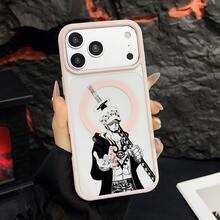 マグネット式黄ばみ防止 | 高級感あふれる2in1アクリルマグネット式スマホケース！スタイリッシュで手触りも良く、実用的な保護機能とマグネット式・耐衝撃設計を融合させた、高級感あふれるケースです。 トラファルガー・ローワンピースキャップ刀ケース  11  17e 手机壳  17e 手机壳 家族、恋人、友人、そして子供たちへのプレゼントに最適です。  16e/17 Pro Max/17 Pro/16 Pro Max/11 Pro/16 Pro/16/Apple  Air/16 Plus/11 Pro Max/15 Pro/14 Pro/14 Pro Max/15/13/15 Plus/ 13 pro/12 Pro Max/14 Plus/14/13 Pro Max/15 Pro Max/17e/17/12 Pro/12 - ピンク - チェックする 13