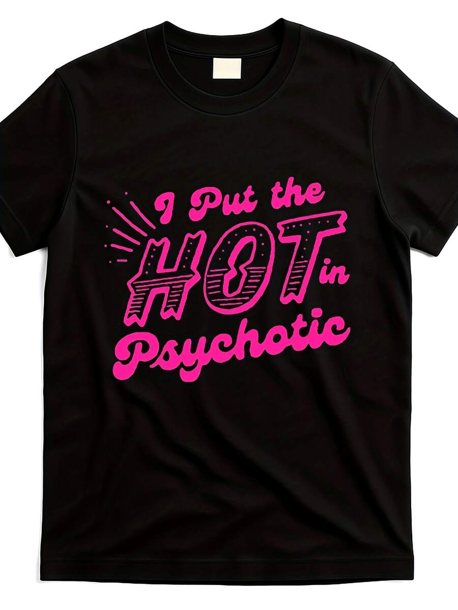 Una camiseta divertida, negra y de cuello redondo, es perfecta para ocasiones como el Día de la Madre, el Día del Padre, la Pascua, el Día de San Valentín, aniversarios, etc., y también puede ser un excelente regalo tanto para hombres como para mujeres. - Negro - Ver 1