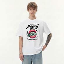 Boy, Marca De Moda Urbana Estadounidense, Camiseta De Manga Corta Para Hombre Y Mujer, Estilo Para Parejas, Camiseta De Gran TamañO, De AlgodóN Puro De Alto Peso. - Negro - Ver 9