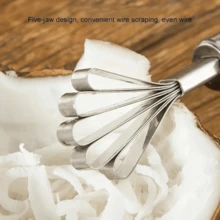 1pc Multifunctional Stainless Steel Kitchen Tool, Combination Of Coconut Shredder And Fish Scaler, Durable And Reliable Kitchen Utensil, Easy To Operate, Space-Saving Design, Ideal Kitchen Accessory, Household Essential, Kitchen Decor, Kitchen Supplies - Multicolor - View 12