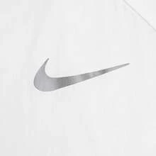 Áo khoác dài tay raglan có mũ trùm đầu, khóa kéo, chống thấm nước Nike Stride Repel dành cho nam, màu trắng. - trắng - Xem 3