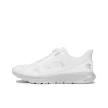 Descente Enerzite EASE AIR WIRE Comfortable, Versatile, Breathable Low-Top Casual Running Shoes, Men's White - White - View 2