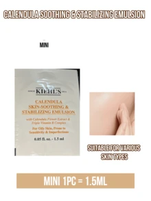 Kiehl's Soothing Lotion (125ml/30ml/1.5ml) cepat menyerap, mengontrol minyak, dan membuat kulit terasa segar, memberikan hidrasi tahan lama, dan tidak lengket. Cocok untuk kulit berminyak, sensitif, dan berjerawat. - Losion Penyeimbang dan Penenang Calendula - View 13