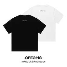 Boy, Marca De Moda Urbana Estadounidense, Camiseta De Manga Corta Para Hombre Y Mujer, Estilo Para Parejas, Camiseta De Gran TamañO, De AlgodóN Puro De Alto Peso. - Negro - Ver 6