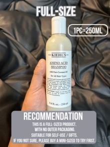 Sampo Kiehl's 250ml ukuran penuh / 65ml ukuran sampel, aroma kelapa, membersihkan dan mengontrol minyak, membuat rambut bervolume dan halus, mengatasi rambut kusut, menutrisi secara mendalam, cocok untuk semua jenis rambut. - Sampo Asam Amino Kiehl's - View 5