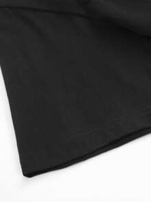 1 camiseta "Abuelo Orgulloso de Graduado 2026" - Negra, adecuada como regalo de graduación con diseño de gorra azul y diplomas, camiseta casual cómoda de cuello redondo para abuelos, ropa de celebración para todo el año para eventos familiares y presentación de diplomas. 180g, 100% algodón. - Negro - Ver 3