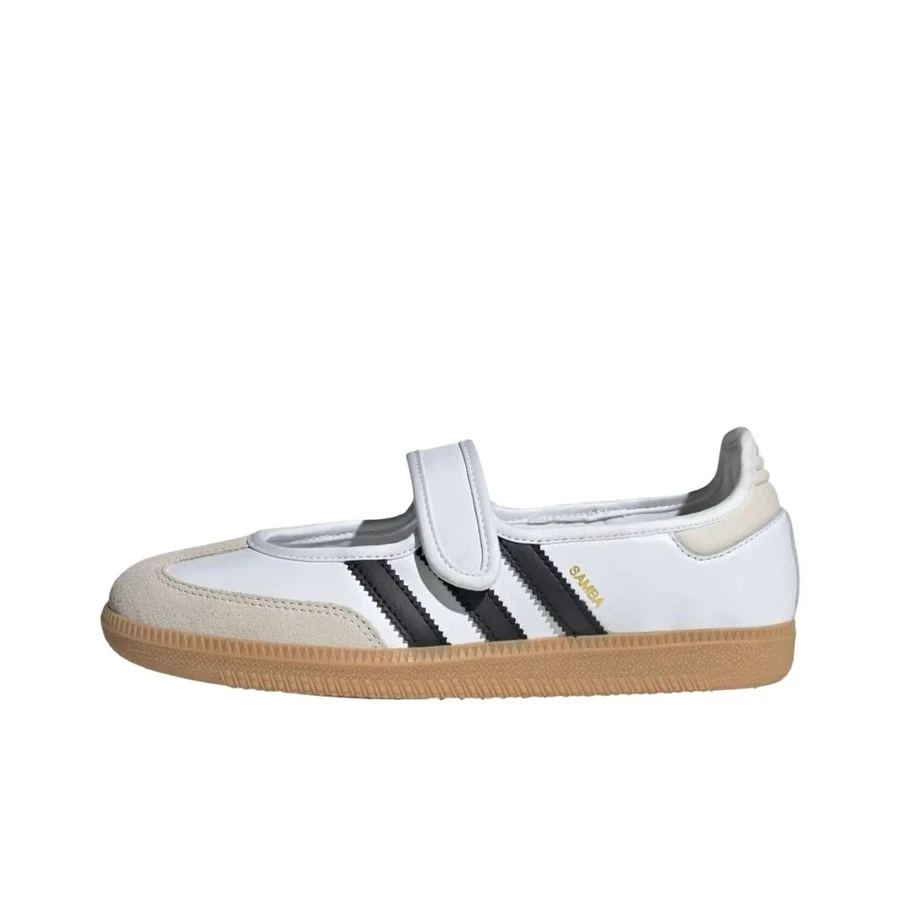 adidas originals Samba Jane 舒適百搭 瑪莉珍鞋 女 白色