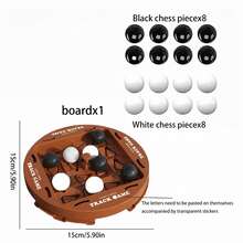 1 Set Interactive Logic Chess Game Set, 2 Players, Chess Board Set, Standard Version, Suitable For Parties And Family Gatherings Ages 14+, Unique Gameplay Mechanisms And Endless Entertainment Options (Product Color May Vary) - Multicolor - View 8