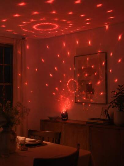 [Đèn LED tạo không khí] Đèn chiếu đa màu sắc dùng nguồn USB, thích hợp cho phòng chiếu phim gia đình, phòng chơi game, phòng khách, tiệc tùng và trang trí nhà cửa.