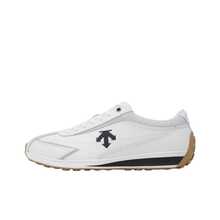 DESCENTE Cron Racer Leather Shoes, Comfortable And Versatile, Unisex, White - White - View 9