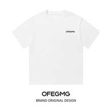 Boy Camiseta De Manga Corta De AlgodóN Puro Con Estampado NavideñO Estilo Americano, Camiseta De Verano Para Hombre De Corte Holgado Y Manga Tres Cuartos De Peso Pesado. - Negro - Ver 5
