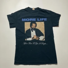 Drake OVO Octobers Very Own More Life Rap T-Shirt Size Small - Black - View 1