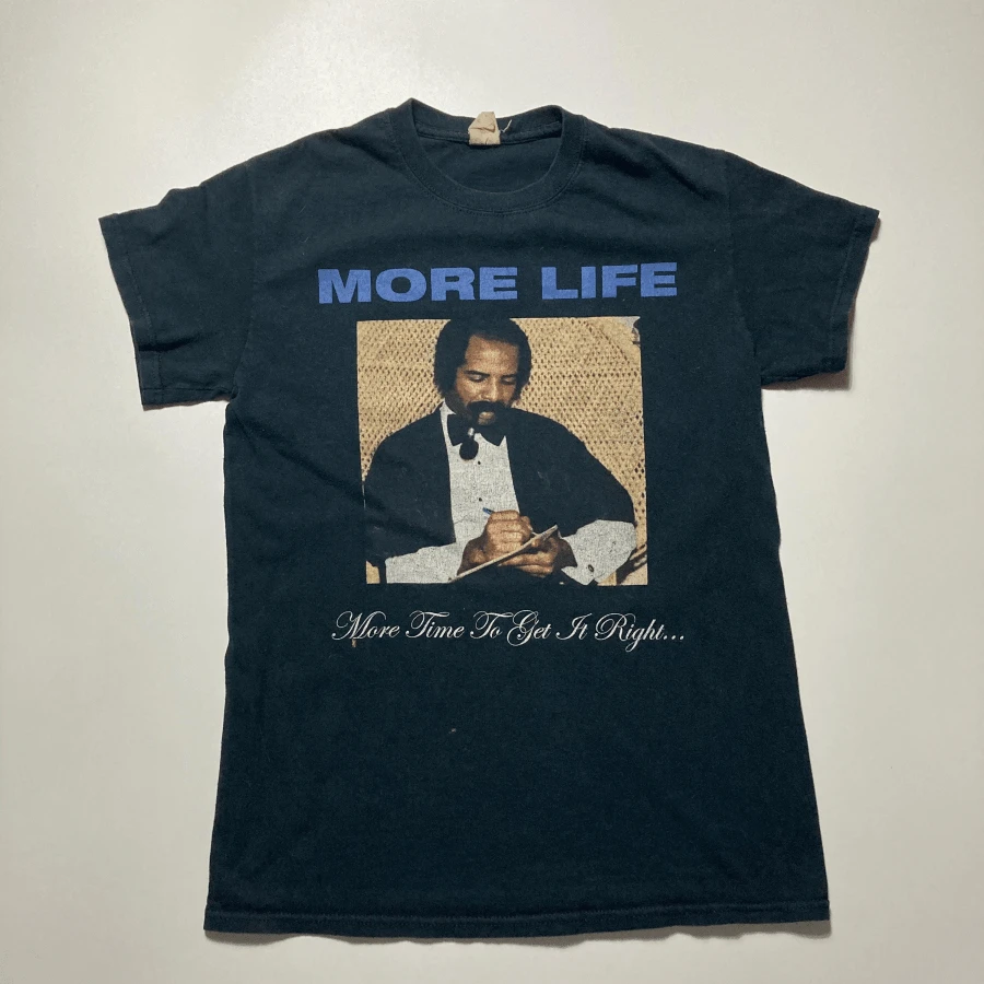 Drake OVO Octobers Very Own More Life Rap T-Shirt Size Small - Black - View 1