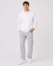 Áo khoác dài tay raglan có mũ trùm đầu, khóa kéo, chống thấm nước Nike Stride Repel dành cho nam, màu trắng. - trắng - Xem 4