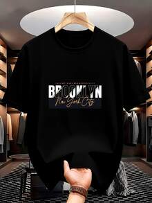 Men T-Shirts - 黑色 - 查看 7
