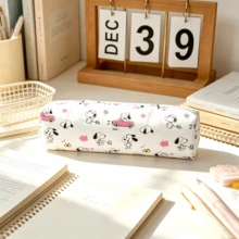 Bộ sản phẩm gồm 1 túi đựng văn phòng phẩm Snoopy, túi đựng văn phòng phẩm dung tích lớn, nhãn dán cao su và túi đựng mỹ phẩm đa năng dùng khi đi du lịch là món quà sinh nhật/trở lại trường học hoàn hảo dành cho bạn bè và người thân. - Nhiều màu - Xem 4