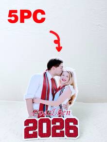 1/5/10/20pcs Customized Graduation Photo Standees, Personalized Paper Photo Standees For 2026, Support Uploading Personal Photos, Customized Real-Life Photo Standees, Fun Desktop Decorations, With Stands For Independent Display, Suitable For Graduation Party Decorations, High School/University Graduation Parties - Multicolor - View 10