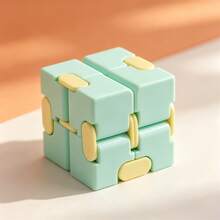 1pc Infinity Cube Fidget Toy - Finger Stress Relief Toy - Gift For Boys Girls - Valentine's Day Gift - New Year Gift - Birthday Gift - Christmas Gift - Halloween Gift - Perfect Gift - Multicolor - View 3
