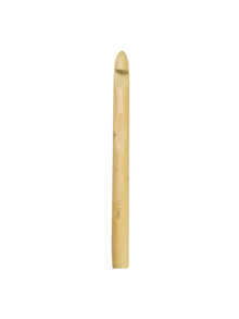 1 chiếc kim móc hình trụ lớn / Kim móc len dày kiểu Iceland / Kim móc len siêu dày / Kim móc carbon / Kim móc tre trắng 15mm-20mm-25mm - Móc len đính hạt lớn - Xem 14