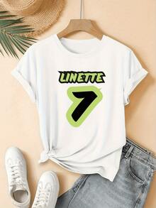 Bright Green Upward Arrow Symbol Representing Confidence, Energy, And Determination, Accompanied By Modern, Vibrant Lettering That Inspires A Positive Attitude And Urban Style. Attractive Casual Women's T-Shirt For Everyday Wear - 白色 - 查看 6
